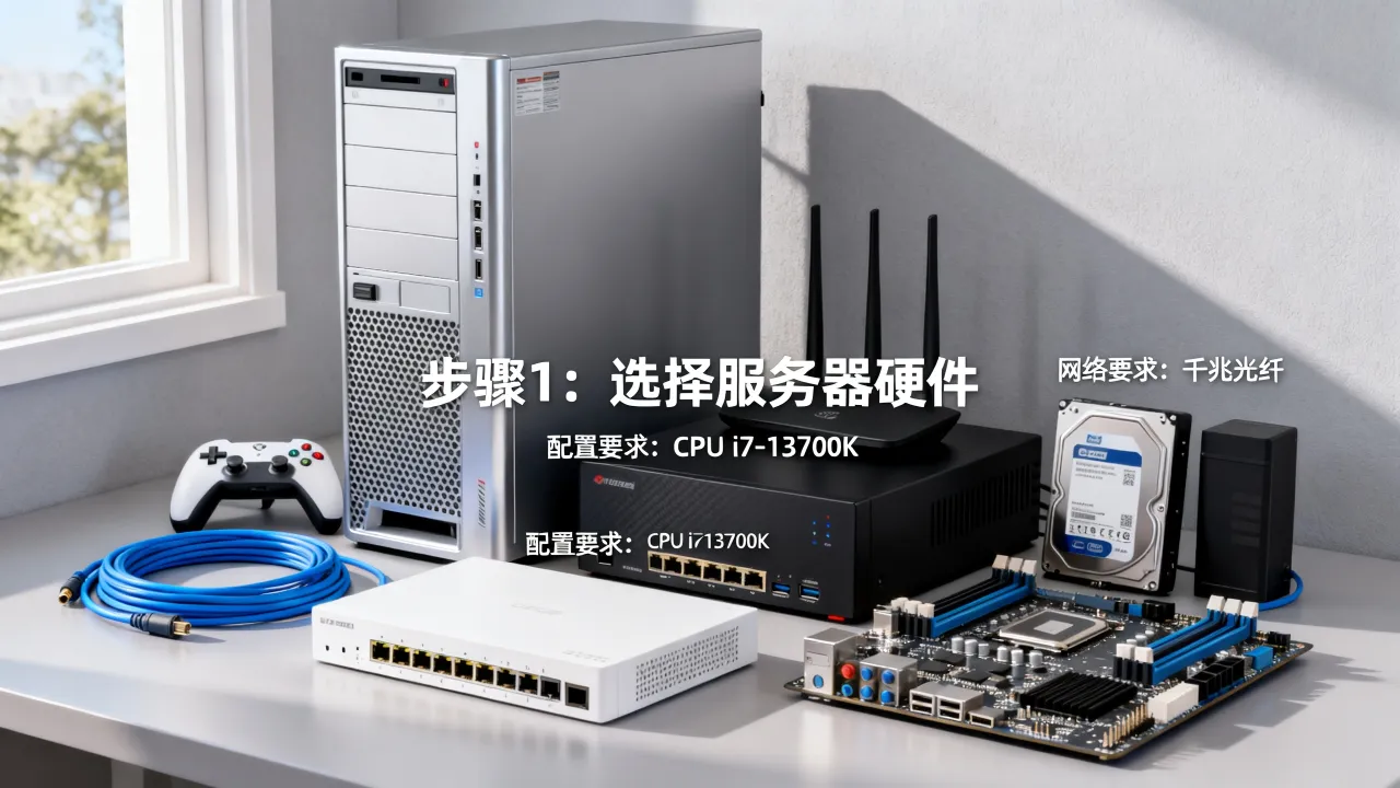 宽带怎么搭建游戏服务器，需要什么配置和网络要求？