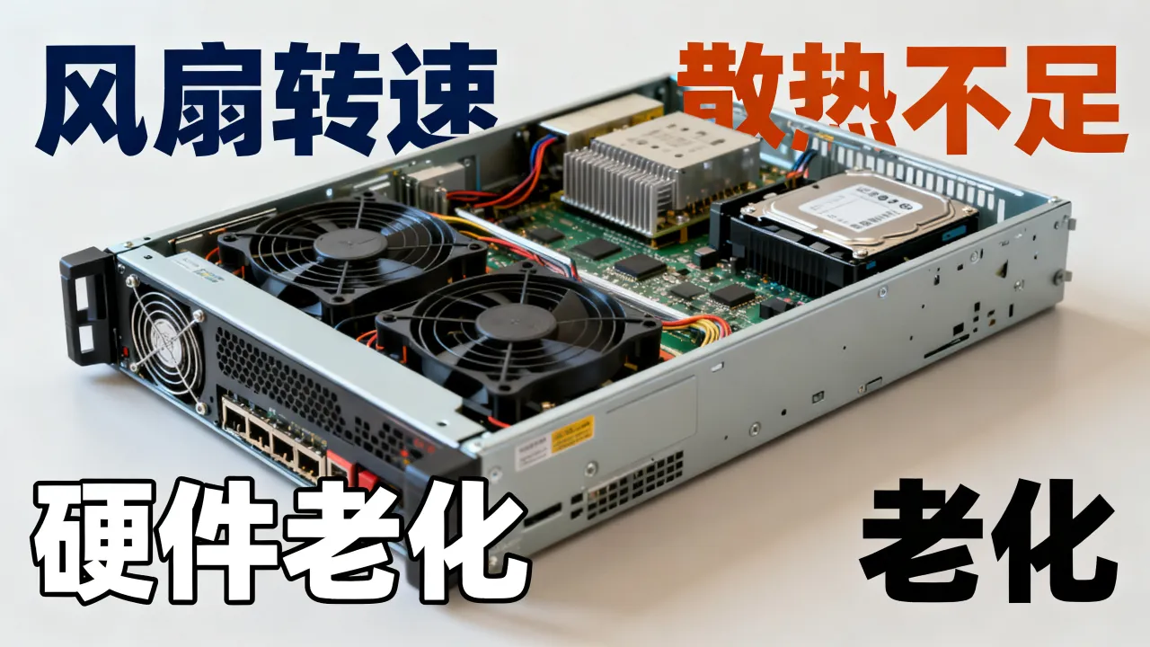 服务器为什么声音好大，服务器声音大是什么原因怎么解决？