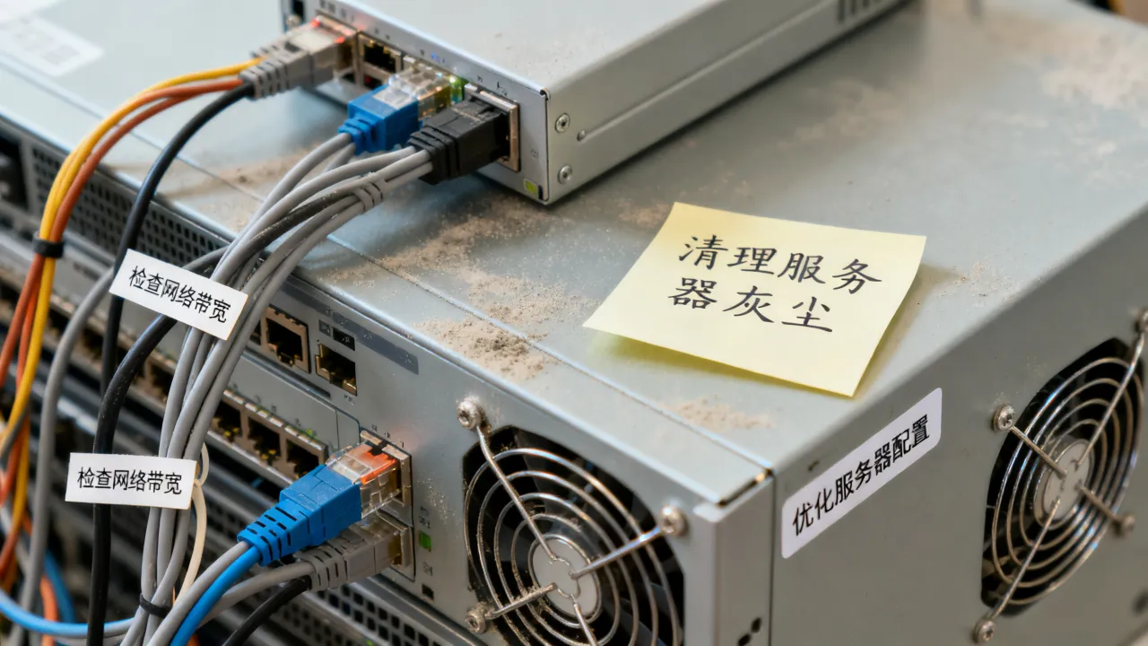 服务器网速越用越慢吗，服务器网速慢是什么原因怎么解决