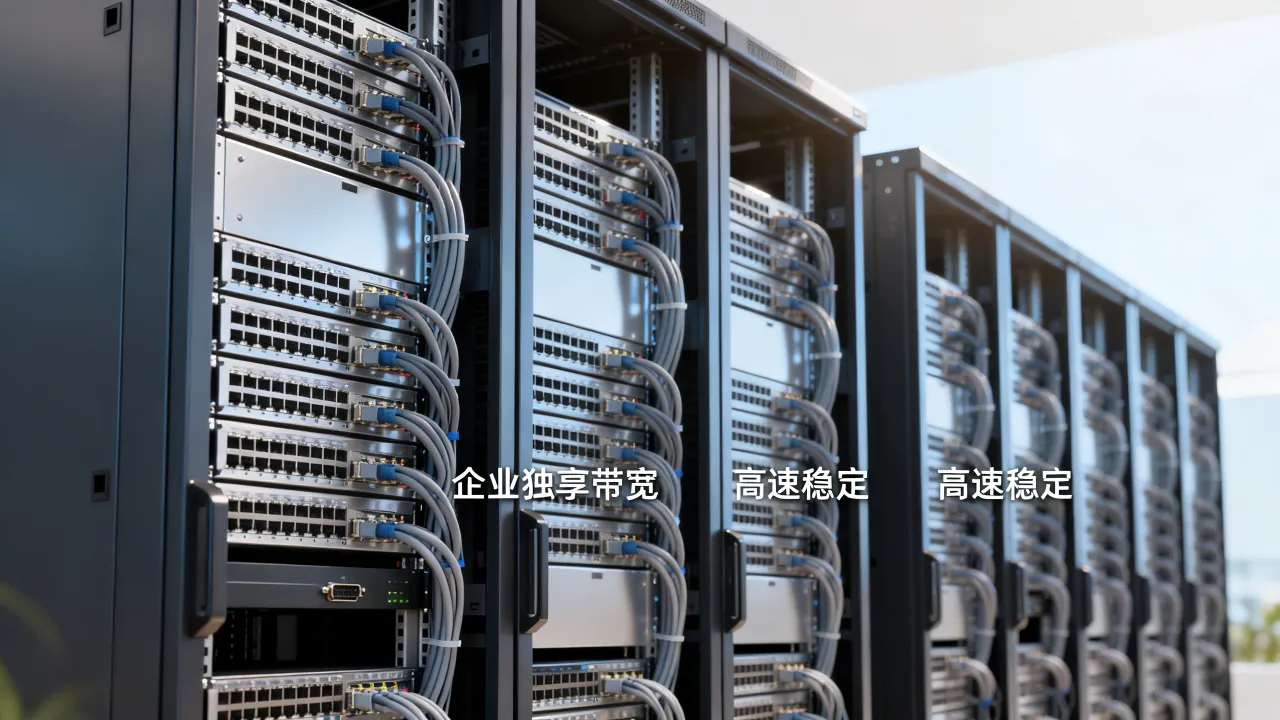 大型服务器宽带哪家好？企业独享带宽租用价格多少