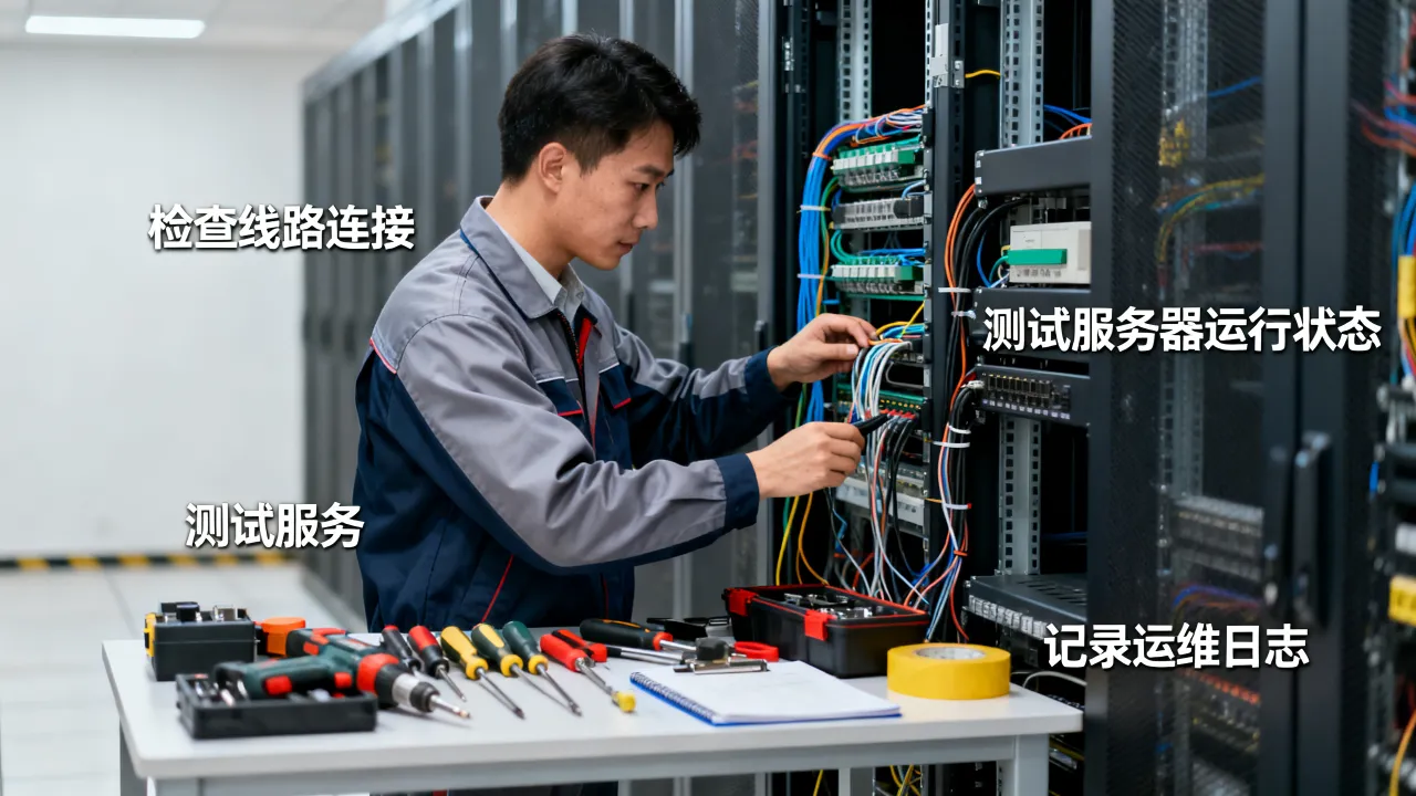 服务器现场实施运维怎么做,有哪些注意事项 服务器现场实施运维怎么做,有哪些注意事项