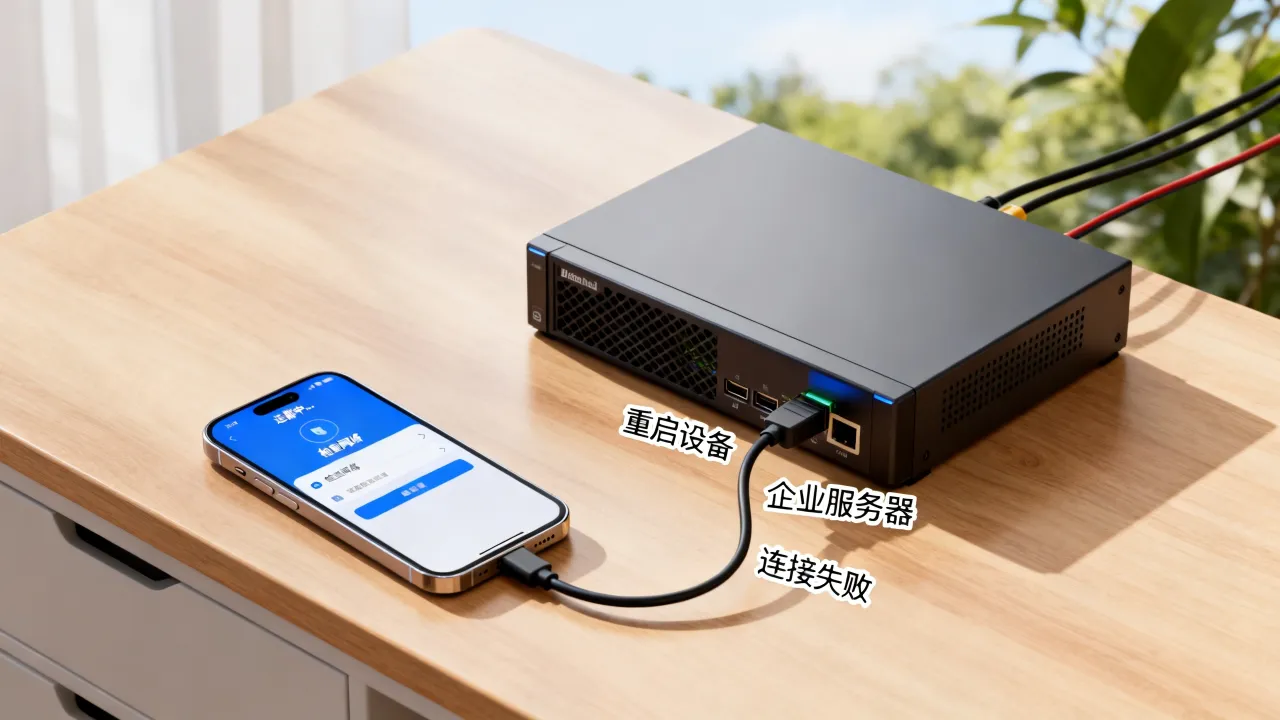 手机奥维企业服务器怎么连接？企业服务器连接失败解决方法