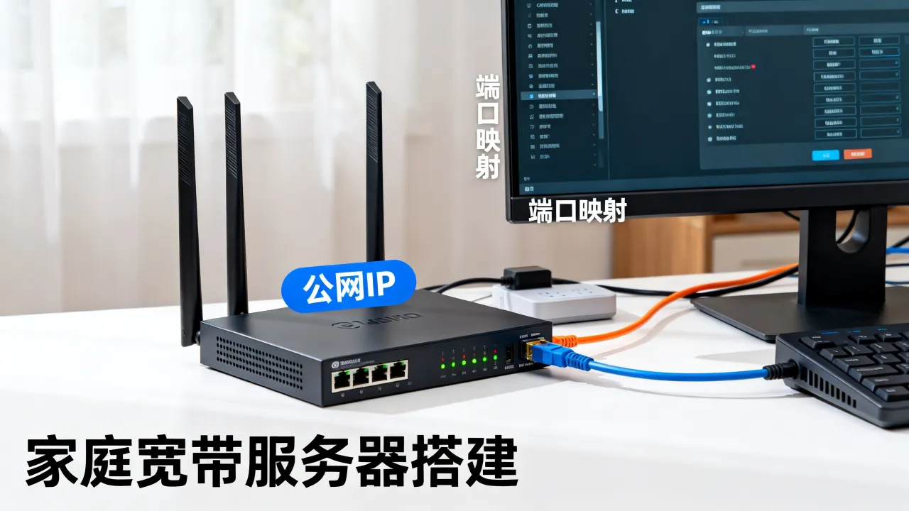 如何用宽带搭建服务器,家庭宽带搭建服务器需要公网IP吗?