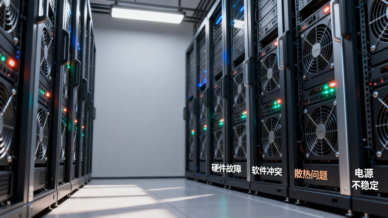 为什么服务器经常死机，服务器频繁死机是什么原因导致的