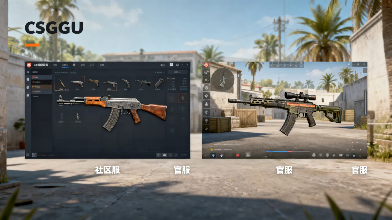 为什么CSGO社区服务器不一样，CSGO社区服和官服区别在哪