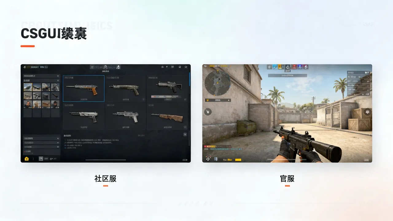 为什么CSGO社区服务器不一样，CSGO社区服和官服区别在哪