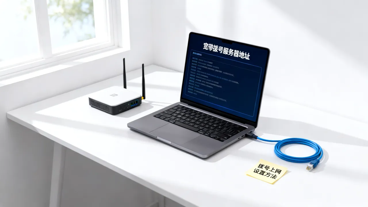 宽带拨号服务器地址是什么？拨号上网设置方法详解