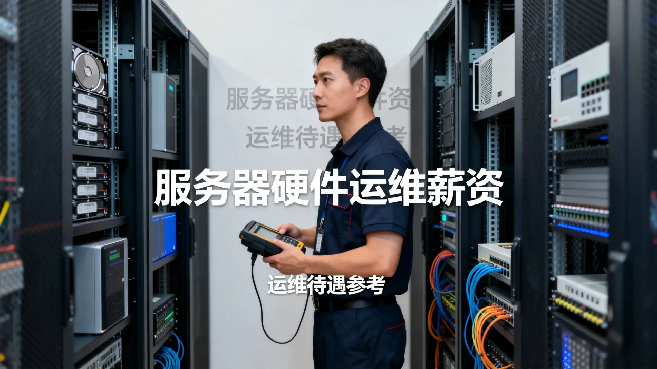 服务器硬件运维工资多少？服务器硬件运维薪资待遇一般多少？