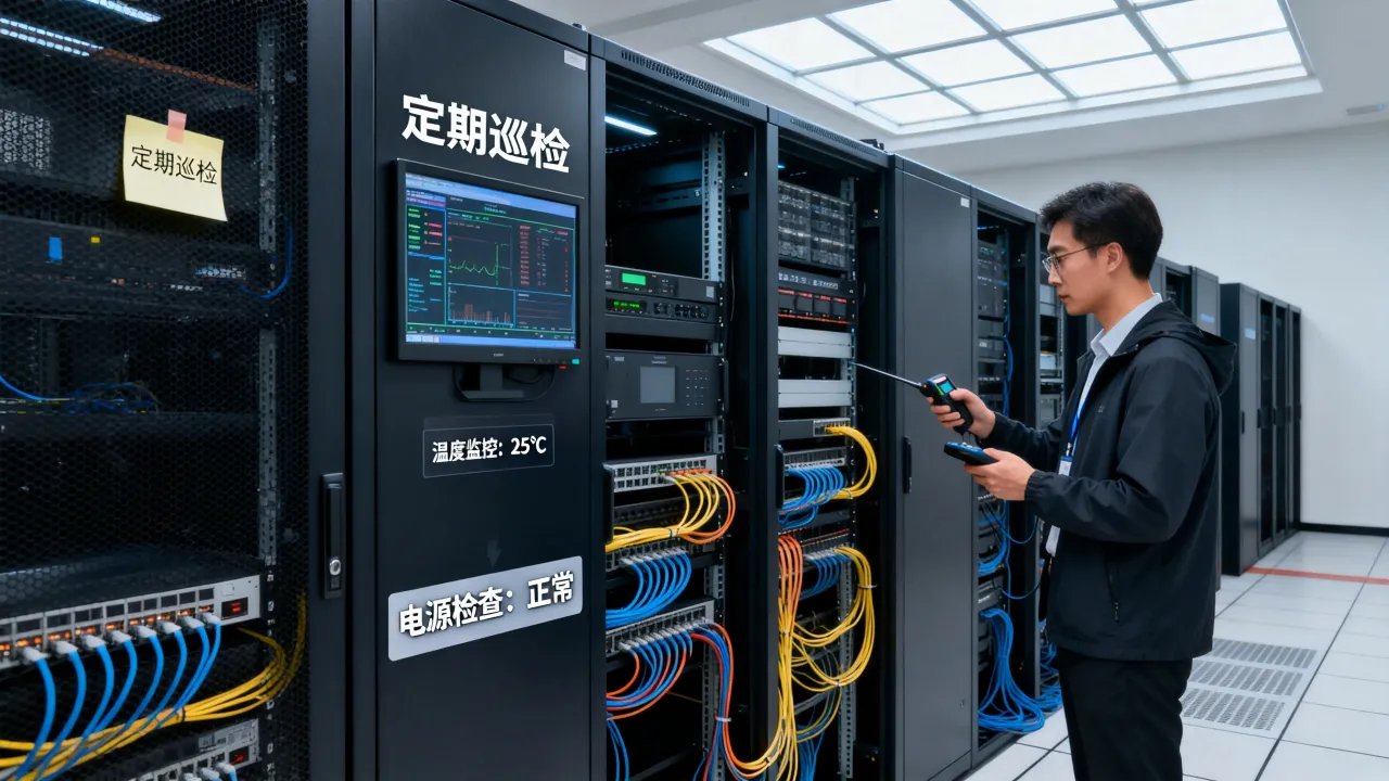 服务器机房运维怎么做，日常维护有哪些注意事项？