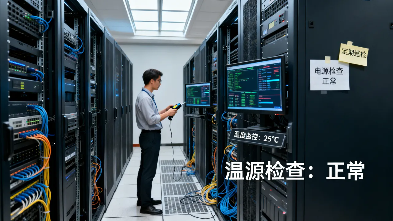 服务器机房运维怎么做，日常维护有哪些注意事项？