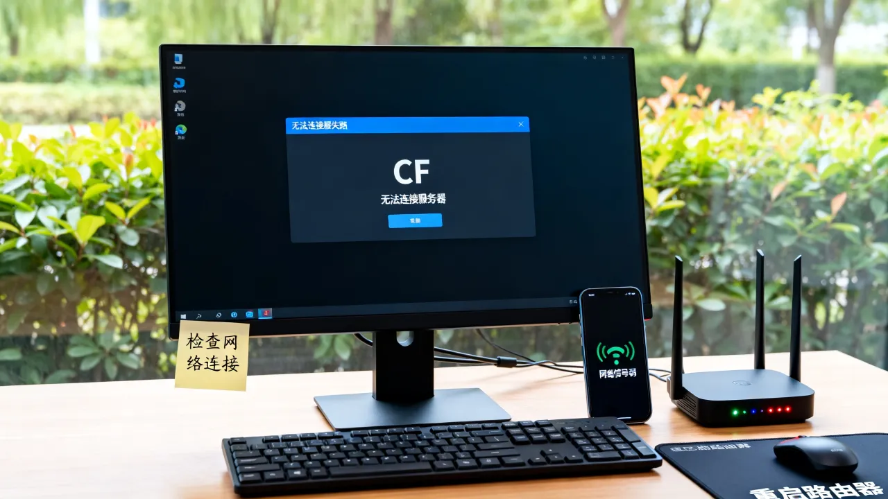 为什么cf连接服务器进不去，cf连接不上怎么办