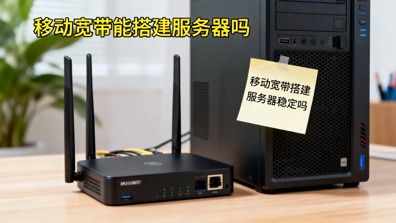 移动宽带能搭建服务器吗，移动宽带搭建服务器稳定吗