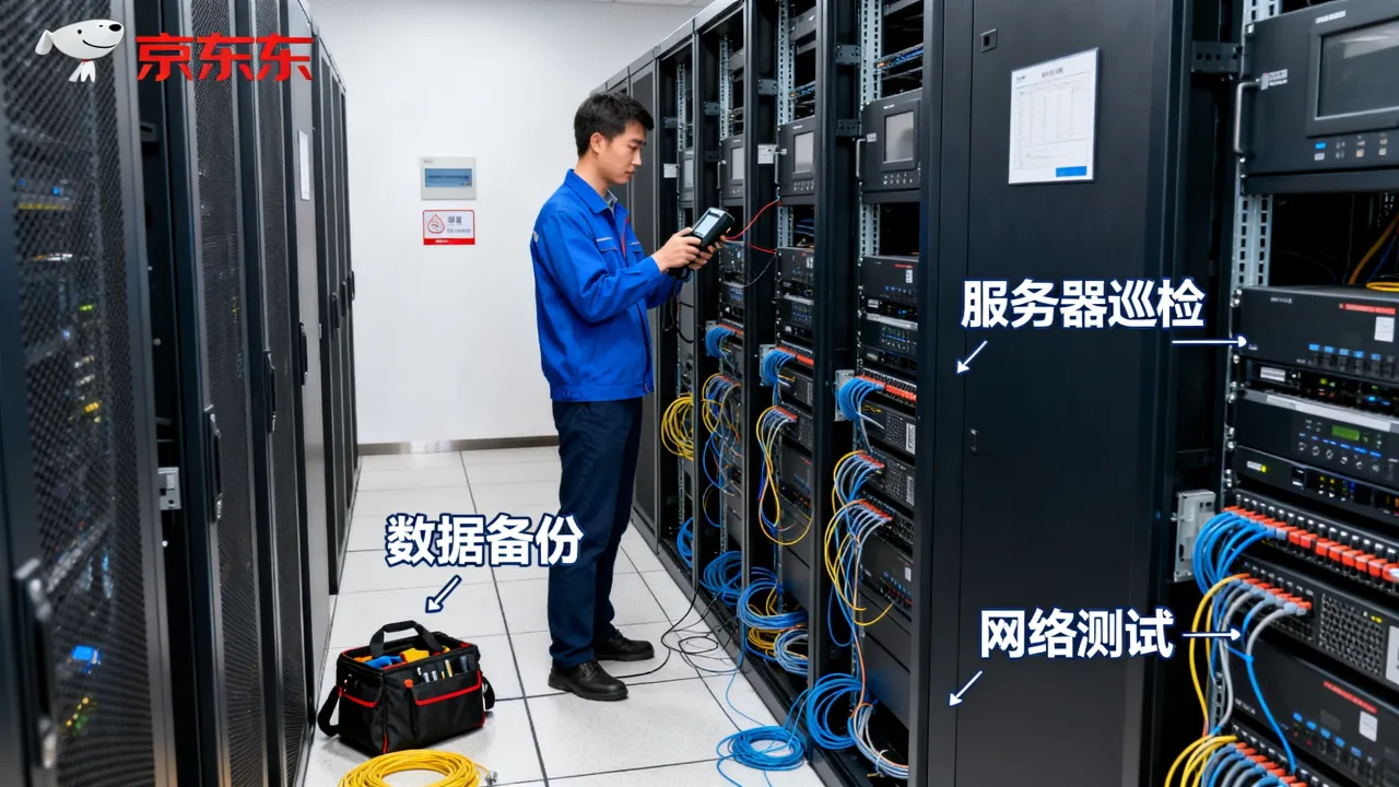 京东服务器机房运维是做什么的，京东机房运维工资待遇怎么样