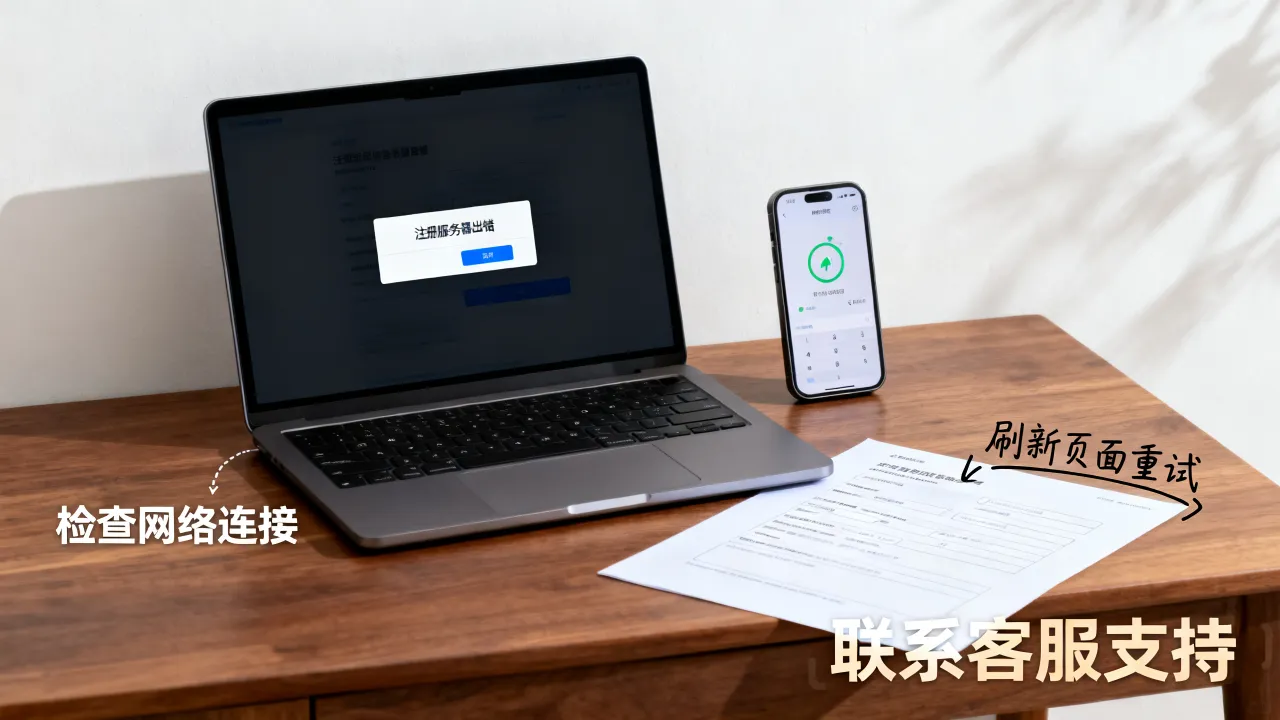 注册email邮箱为什么说服务器出错,邮箱注册服务器出错怎么解决? 注册email邮箱为什么说服务器出错,邮箱注册服务器出错怎么解决?