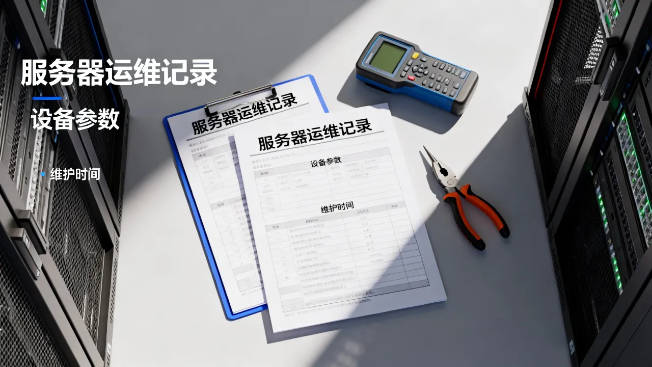 服务器运维档案应该记录什么？，哪些信息不能少
