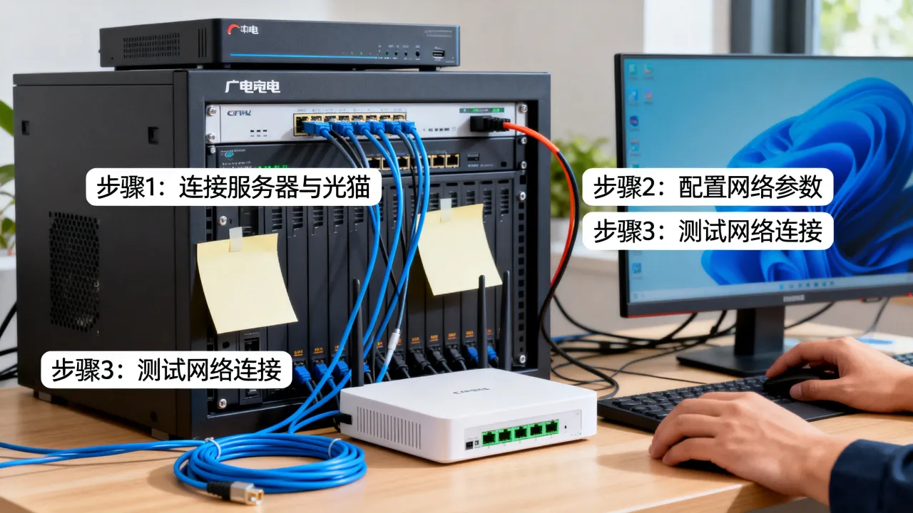 广电宽带设置服务器怎么弄，广电宽带设置服务器步骤有哪些