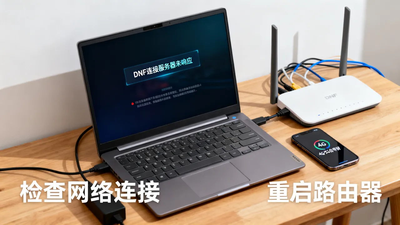 为什么我的dnf连接不上服务器未响应，dnf连接不上怎么解决