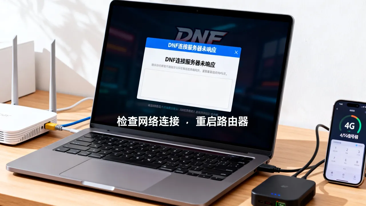 为什么我的dnf连接不上服务器未响应，dnf连接不上怎么解决