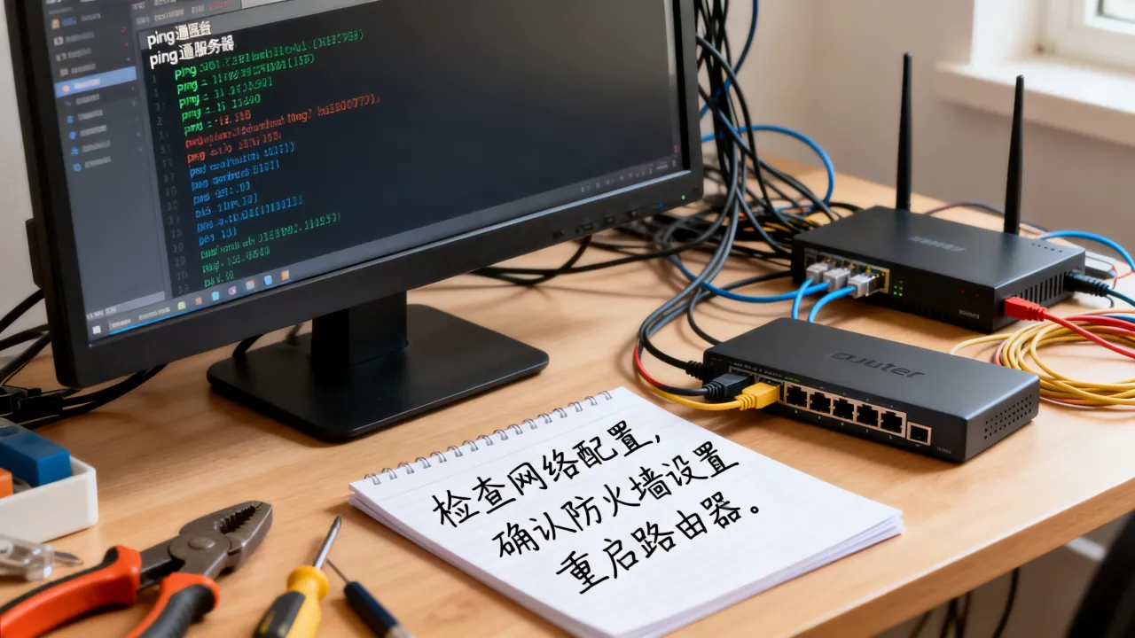 为什么服务器ping通了但还是连不上网，服务器ping通连不上网怎么办