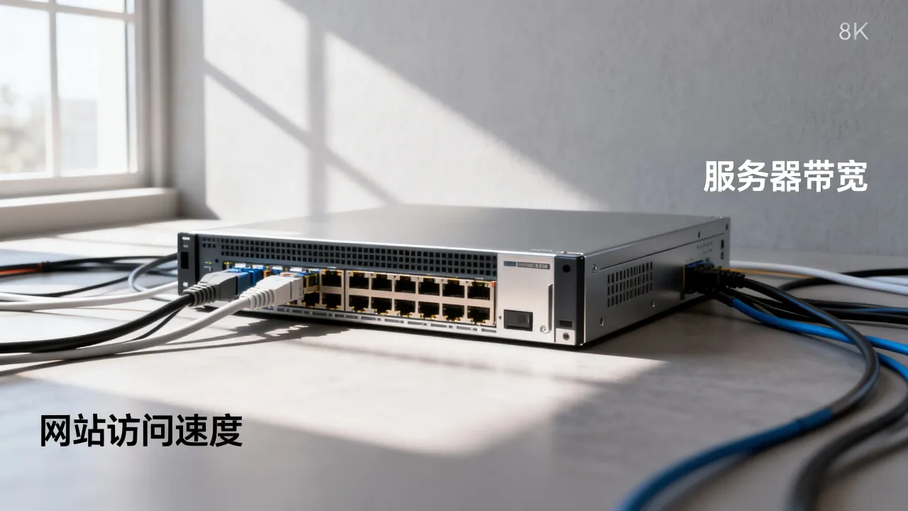 服务器对宽带影响大吗，服务器带宽不足会影响网站访问速度吗？