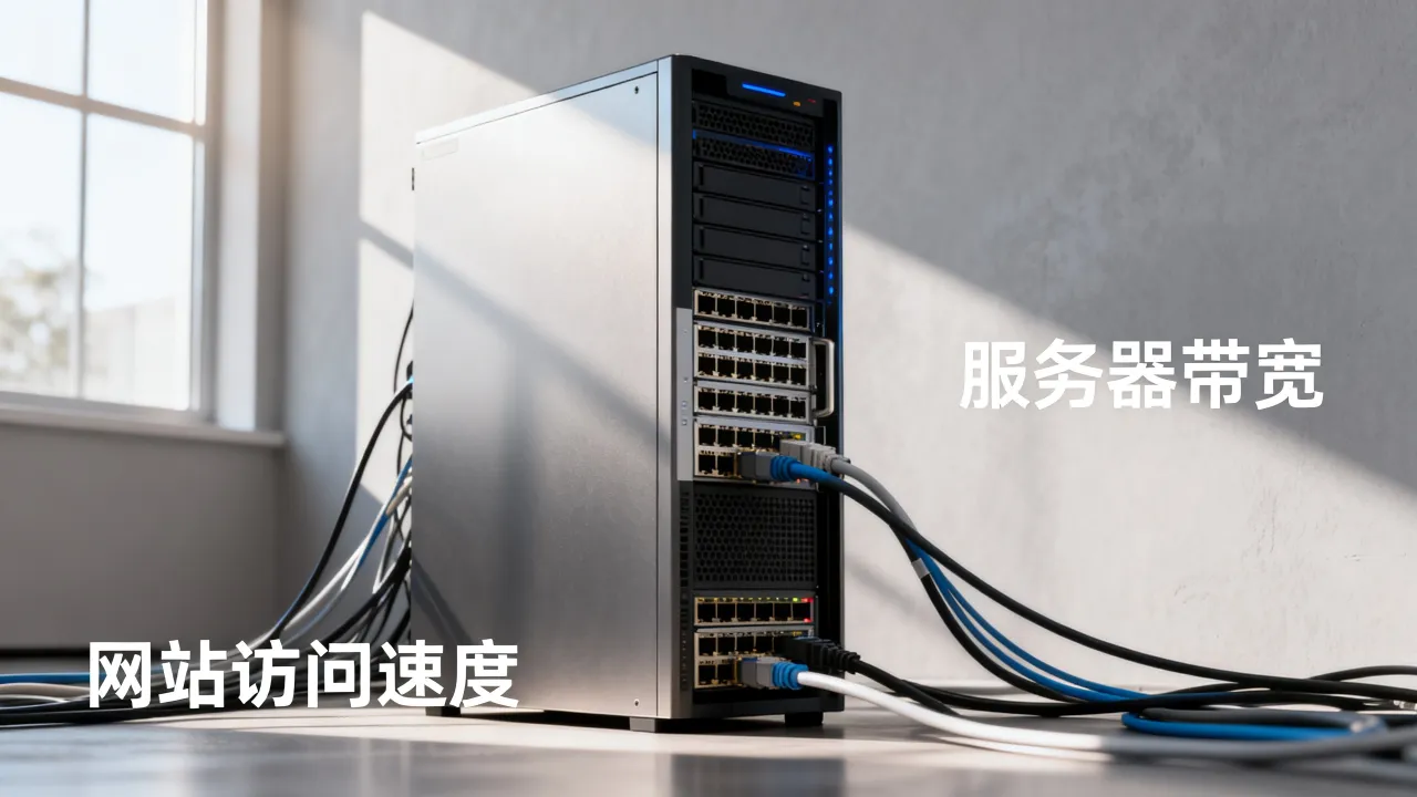 服务器对宽带影响大吗，服务器带宽不足会影响网站访问速度吗？