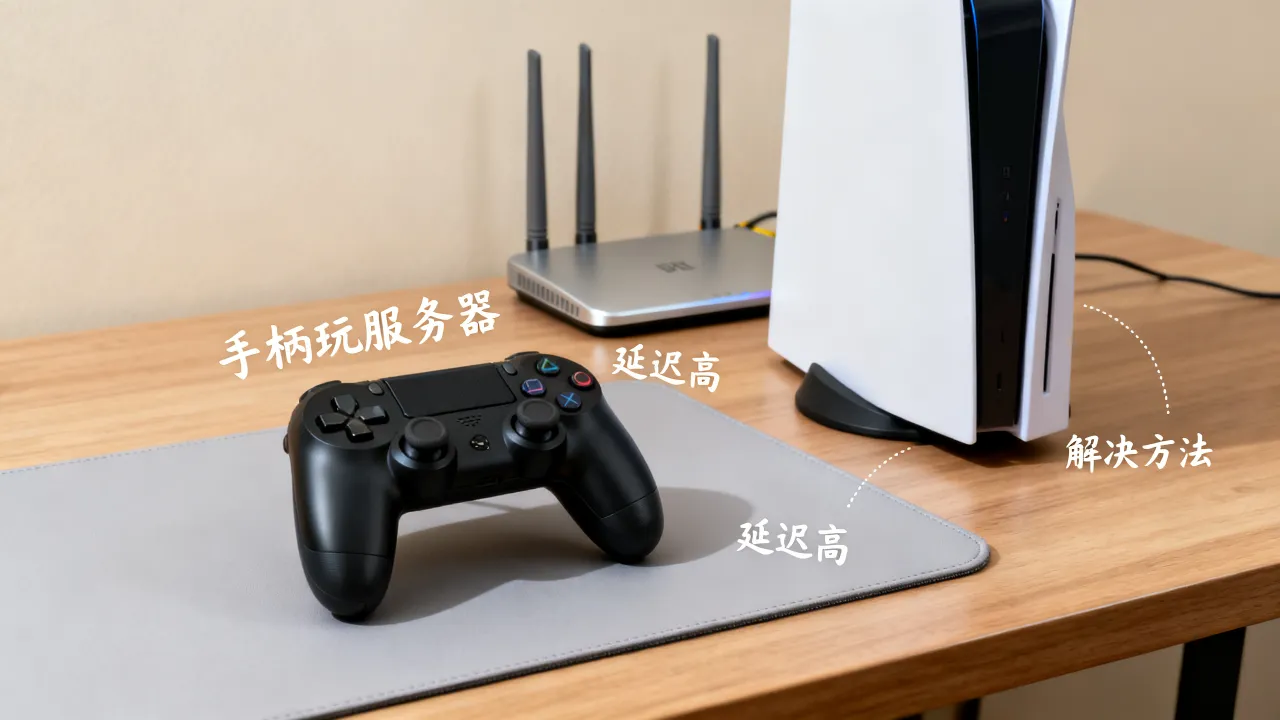 为什么用手柄玩服务器？手柄玩服务器延迟高怎么解决？