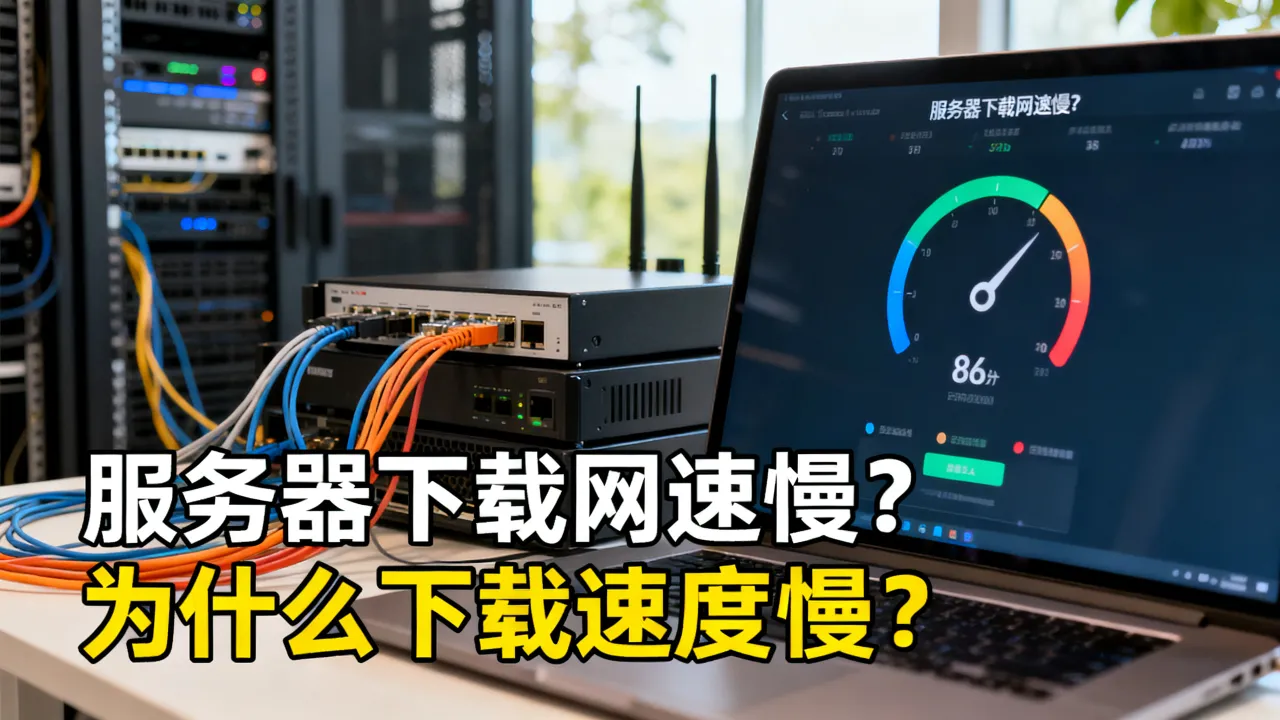 服务器下载网速慢怎么办，为什么服务器下载速度慢