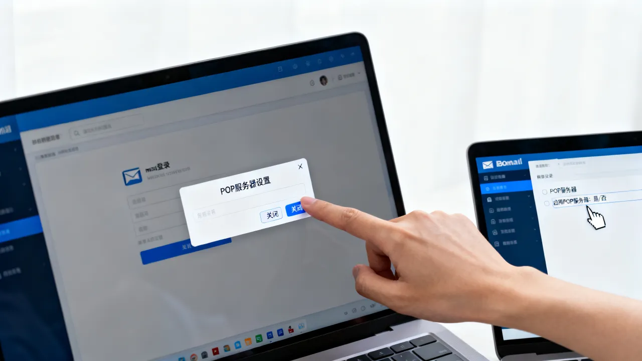 登录邮箱为何弹出POP服务器，怎么彻底关闭弹窗