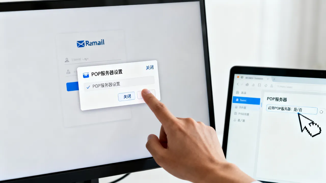 登录邮箱为何弹出POP服务器，怎么彻底关闭弹窗