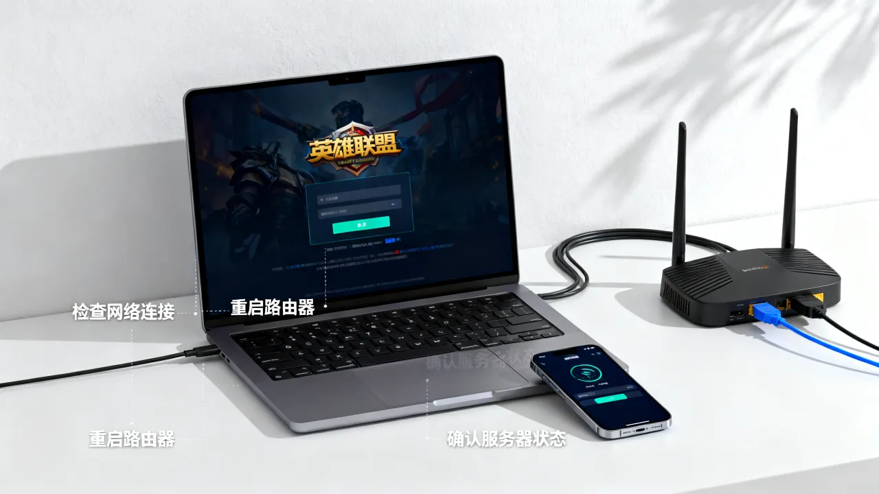 lol为什么登不上服务器，英雄联盟进不去服务器怎么办