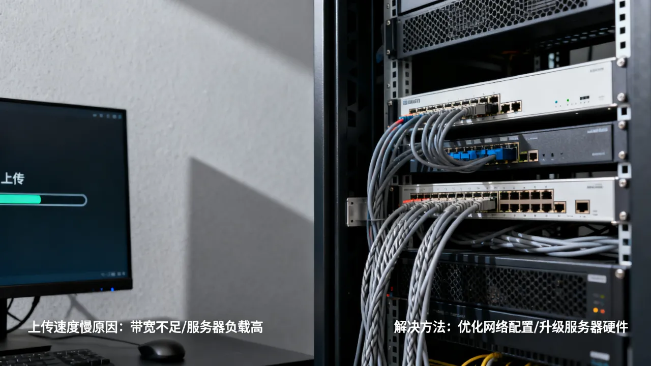 为什么服务器上传很慢，服务器上传速度慢怎么解决？