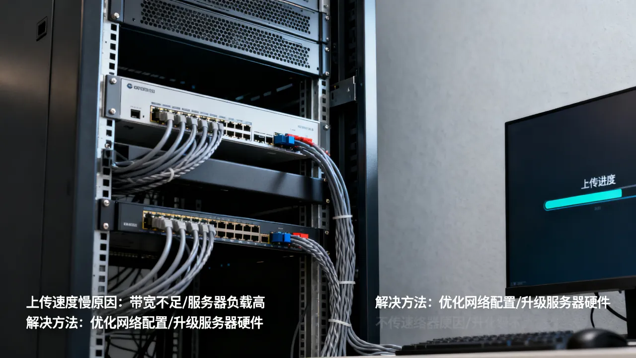 为什么服务器上传很慢，服务器上传速度慢怎么解决？