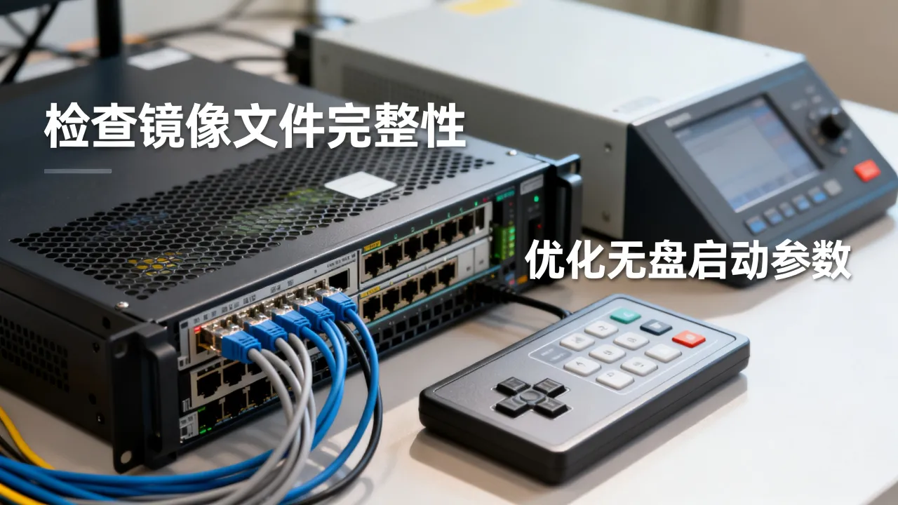 网维服务器卡镜像怎么办，无盘启动慢如何解决？