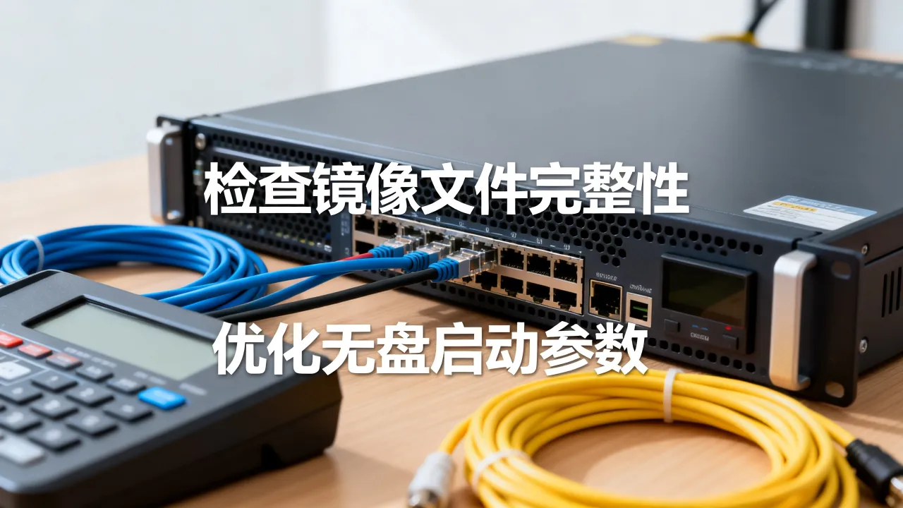 网维服务器卡镜像怎么办，无盘启动慢如何解决？