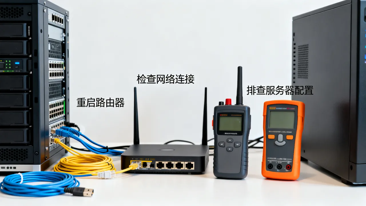 服务器中的宽带没网络怎么办，服务器宽带没网络是什么原因