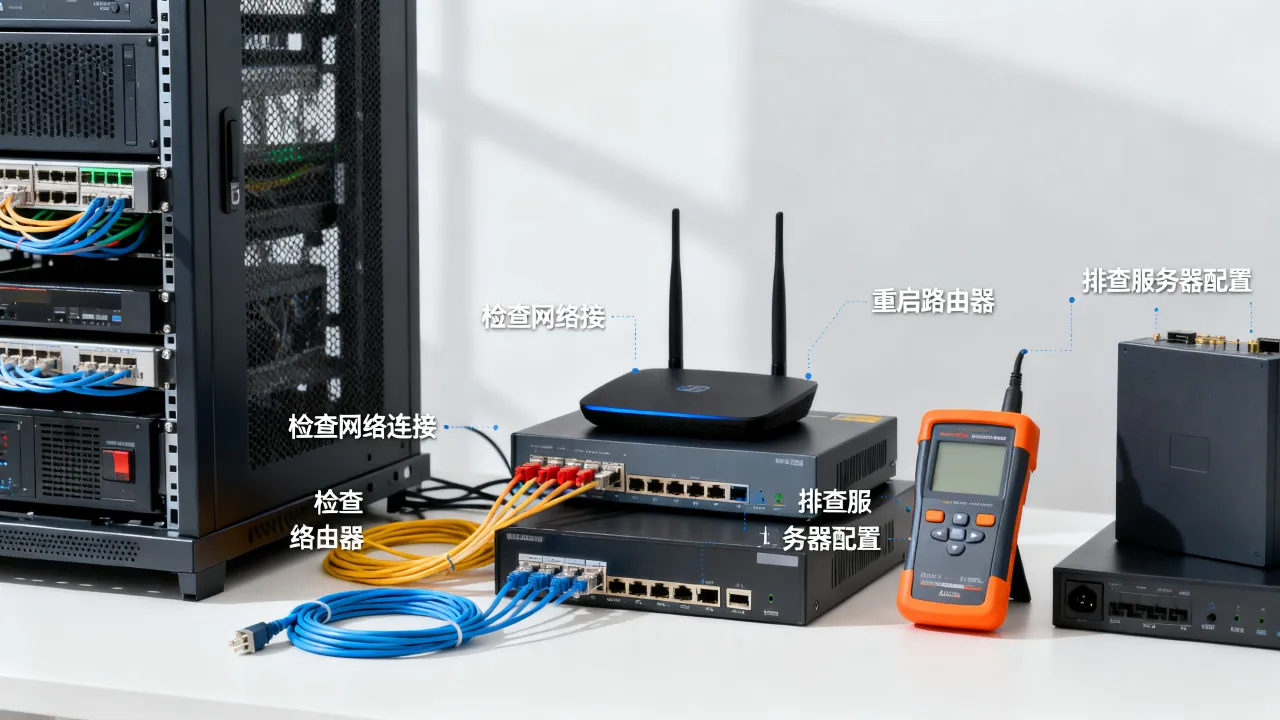 服务器中的宽带没网络怎么办，服务器宽带没网络是什么原因