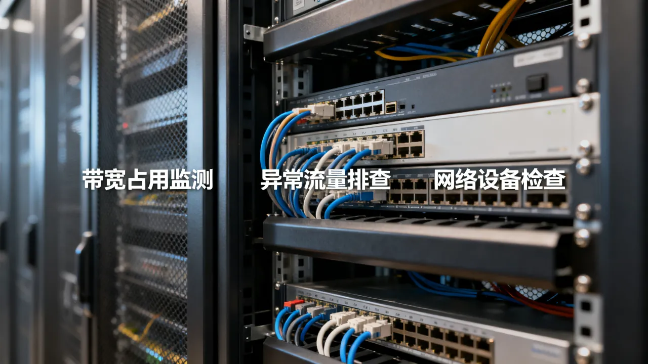 服务器宽带占用很大怎么办？如何排查带宽异常消耗？