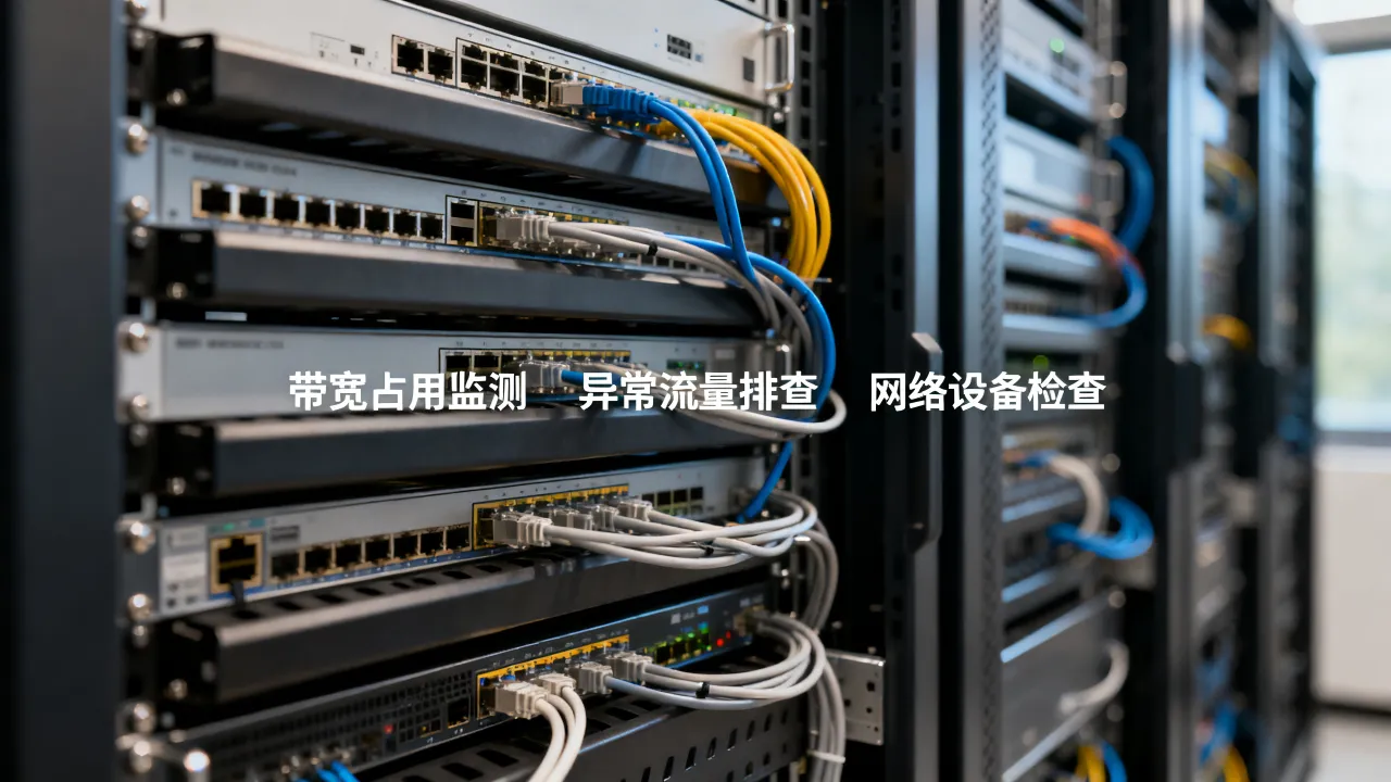 服务器宽带占用很大怎么办？如何排查带宽异常消耗？