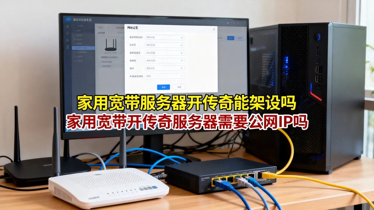 家用宽带服务器开传奇能架设吗，家用宽带开传奇服务器需要公网IP吗