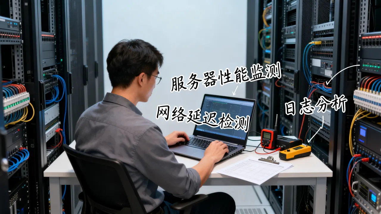 服务器卡顿怎么判断，运维如何排查服务器卡顿原因？