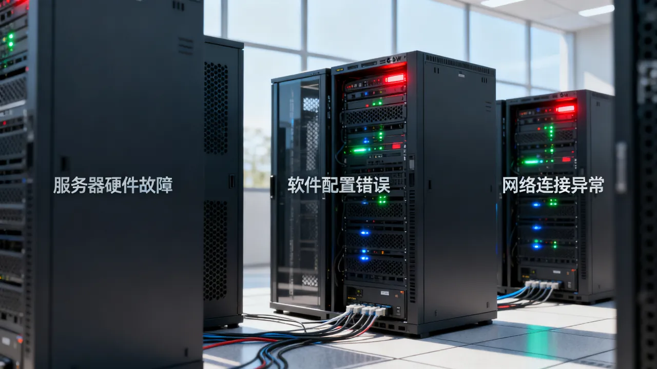 sw服务器为什么老是发生无法启动，服务器无法启动原因是什么