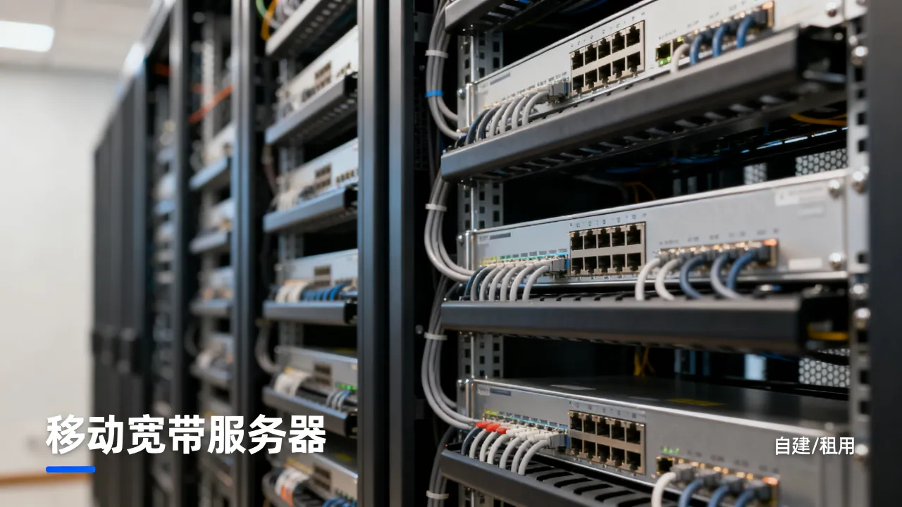 移动宽带是自己的服务器吗，移动宽带服务器是自建还是租用？