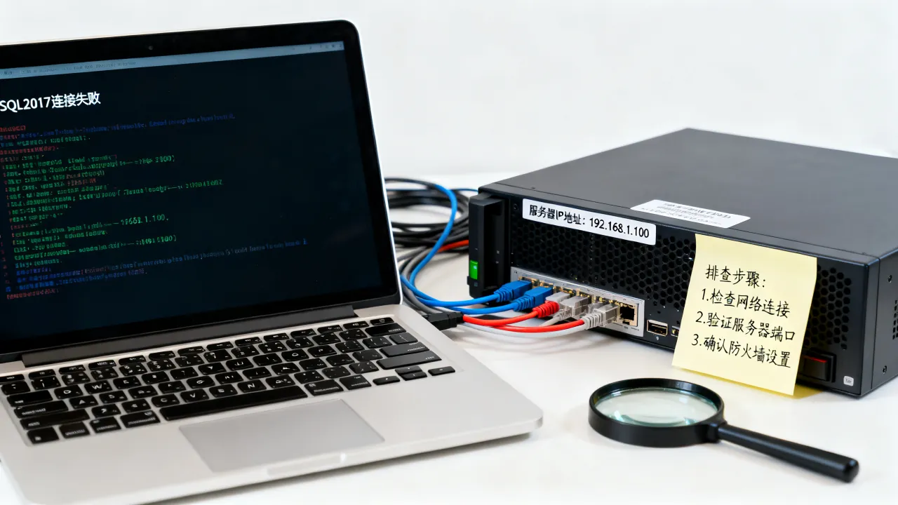 SQL2017为什么收不到服务器？连接失败的排查方法详解，数据库远程连接故障解决方案