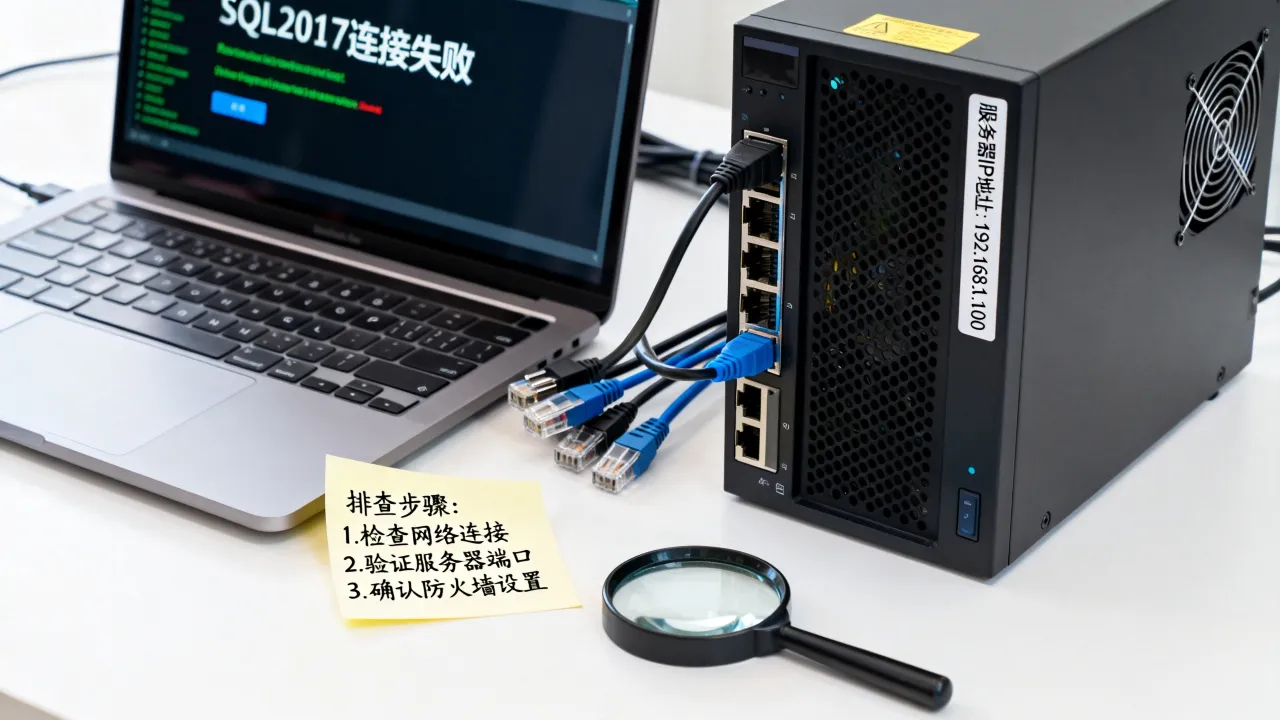 SQL2017为什么收不到服务器？连接失败的排查方法详解，数据库远程连接故障解决方案