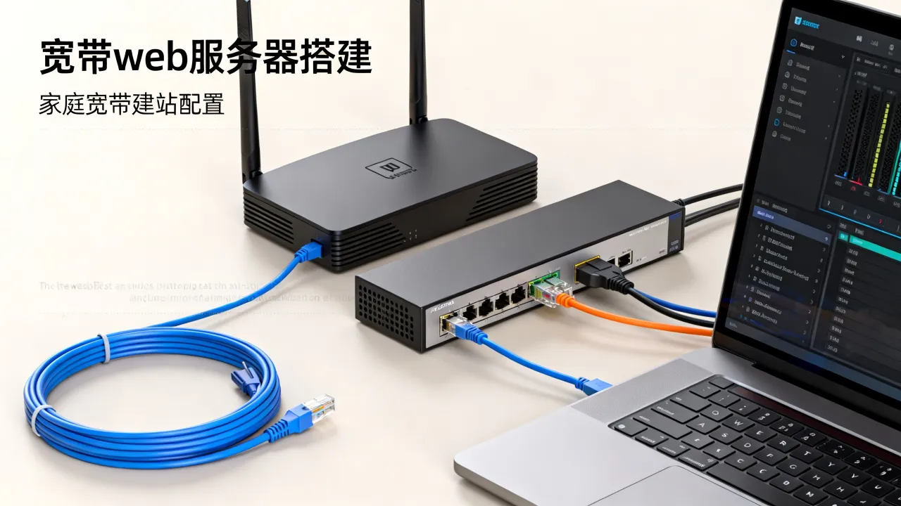 宽带web服务器怎么搭建，家庭宽带建站需要什么配置？
