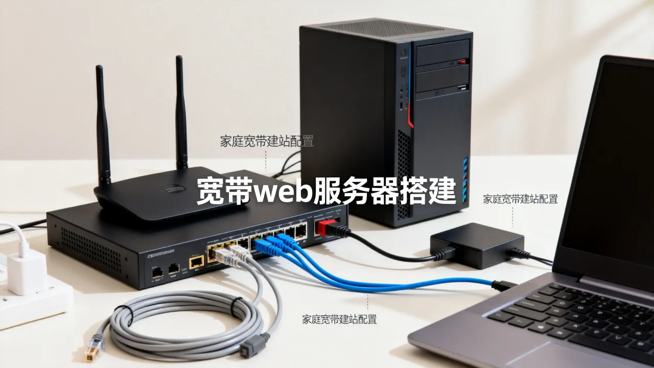 宽带web服务器怎么搭建，家庭宽带建站需要什么配置？