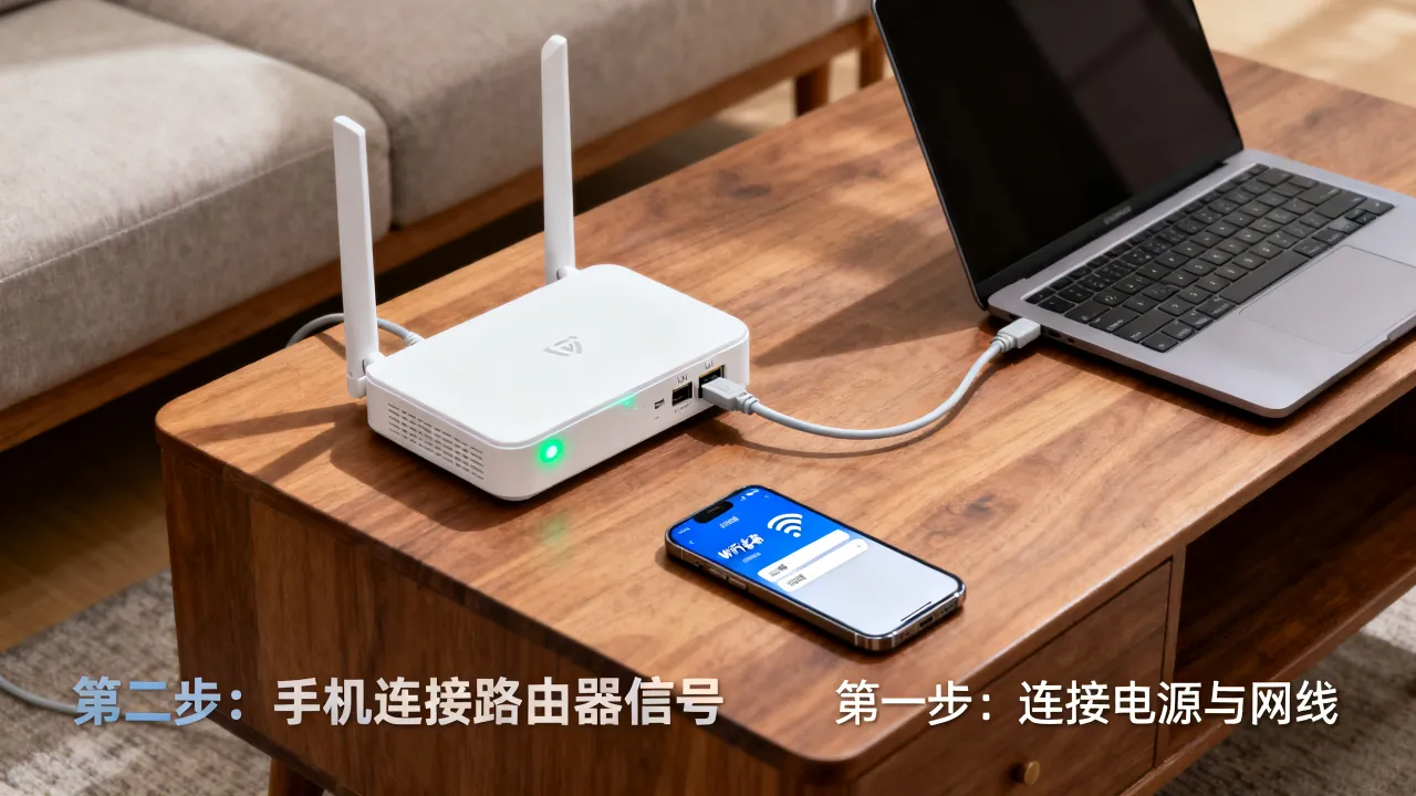 宽带服务器怎么连接wifi？家庭宽带路由器无线设置步骤详解