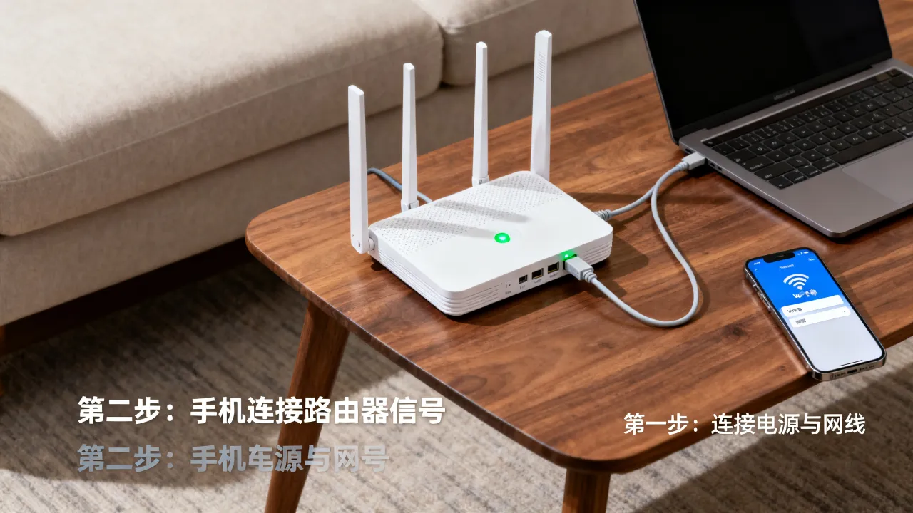 宽带服务器怎么连接wifi？家庭宽带路由器无线设置步骤详解