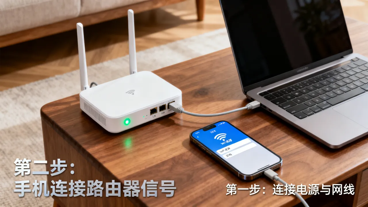 宽带服务器怎么连接wifi？家庭宽带路由器无线设置步骤详解