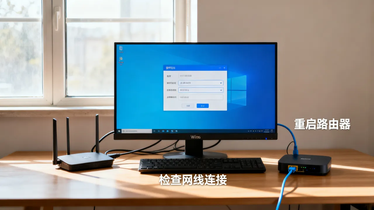 新安装win10连接宽带连接服务器怎么办，win10宽带连接服务器无响应怎么解决？